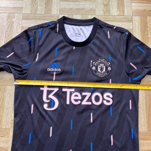 2022-23 Manchester United pre-match football shirt Adidas - S