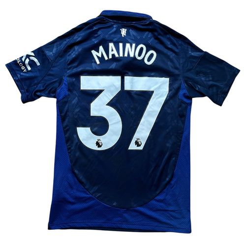 2024 25 Manchester United away football shirt #37 Mainoo - M