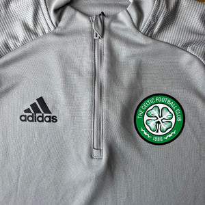 2020 21 Celtic half zip training track top jacket Adidas FS7117 - S