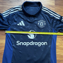 2024 25 Manchester United L/S away football shirt #17 Garnacho - S