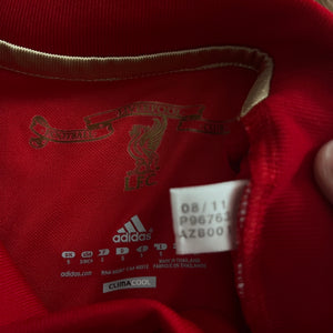 2010 12 Liverpool home football shirt Adidas - S