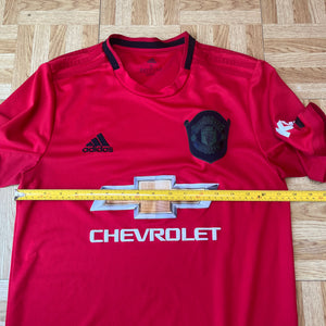 2019 20 Manchester United home football shirt Adidas - S