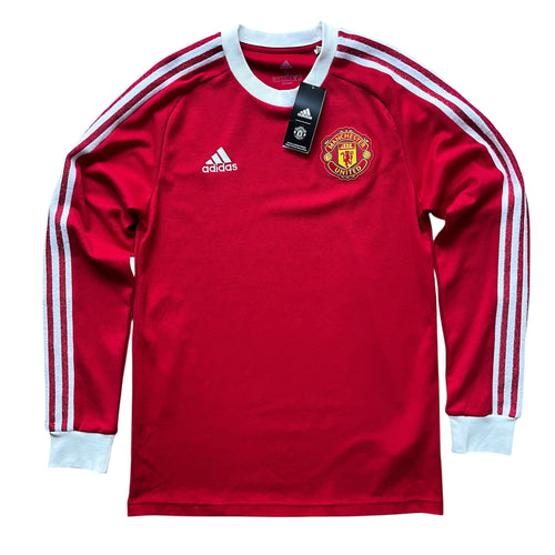 Manchester United Adidas Icons Long sleeved football shirt *BNWT* - S