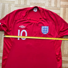 2010 11 England away football shirt #10 Rooney - L/XL (46)