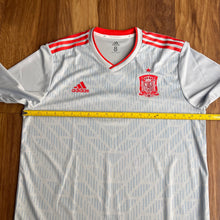 2018-19 Spain L/S Player Issue Away Football Shirt Adidas - L 8