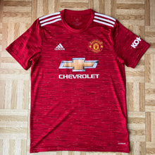 2020 21 Manchester United home football shirt Adidas (excellent) - M