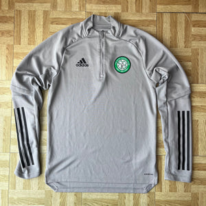 2020 21 Celtic half zip training track top jacket Adidas FS7117 - S