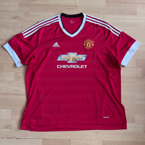 2015 16 Manchester United home football shirt (excellent) - 3XL