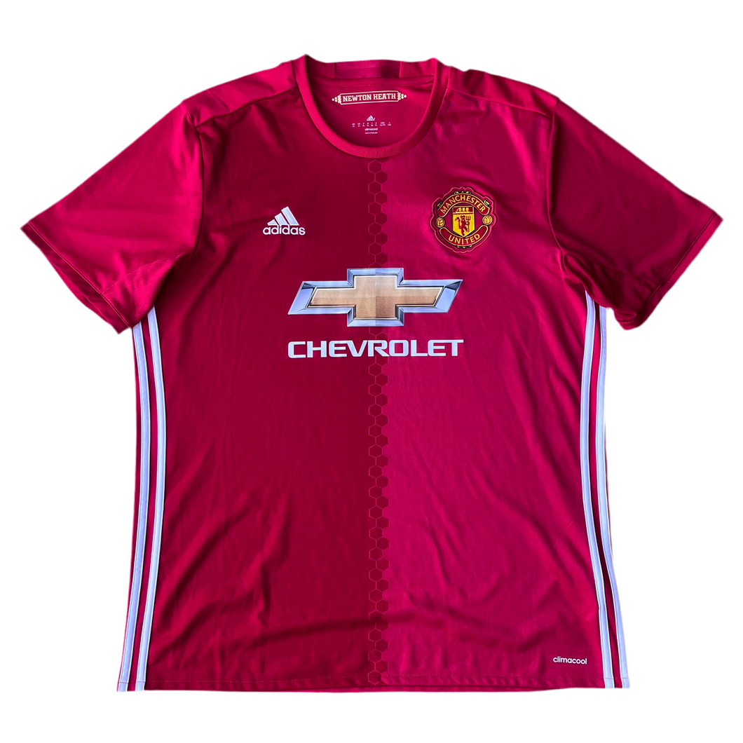 2016 17 Manchester United home Football Shirt Adidas - XL