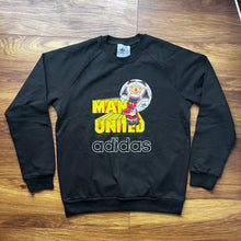 2021-22 Manchester United adidas Originals Graphic Sweat Sweatshirt Top - M
