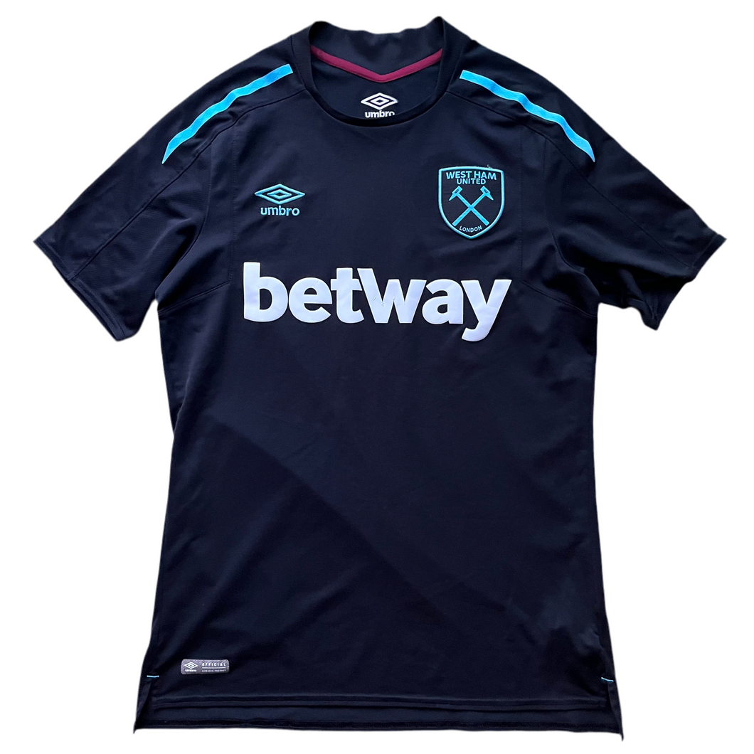 2017 18 West Ham away football shirt - M