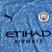 2020 21 Manchester City home LS football shirt Puma - M