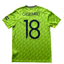 2022 23 Manchester United third football shirt #18 Casemiro - L