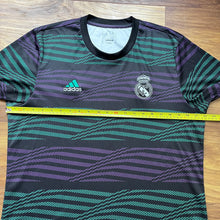 2022 23 Real Madrid pre-match football shirt Adidas (excellent) - L