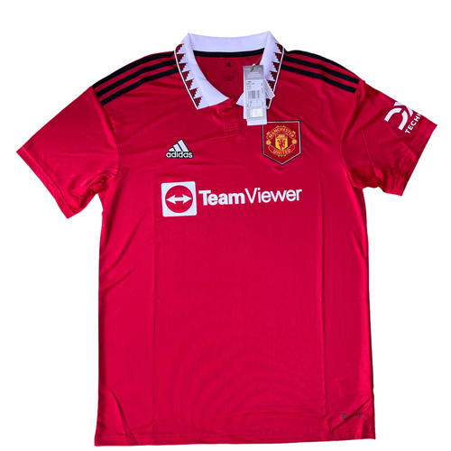 2022 23 Manchester United home football shirt adidas *BNWT* - L