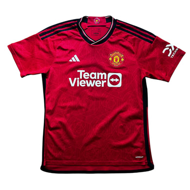 2023 24 Manchester United home football shirt Adidas (excellent) - L
