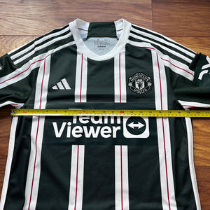 2023 24 Manchester United LS away football shirt Adidas (PL Patch)  - M