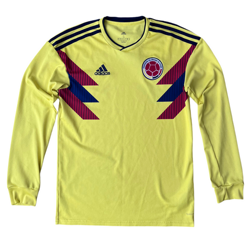 2018 19 Colombia Columbia home LS football shirt adidas - S