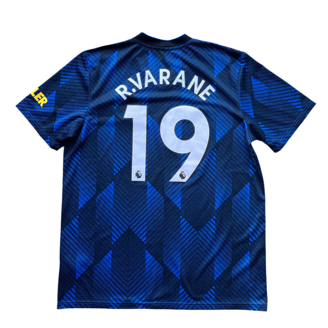 2021 22 Manchester United third football shirt #19 R.Varane - XL