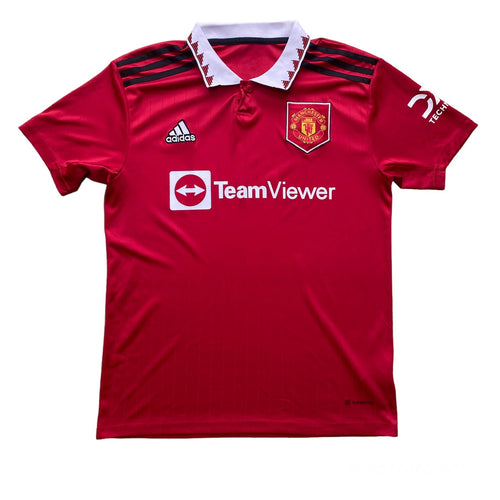 2022 23 Manchester United home football shirt adidas - S