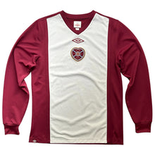 2010 11 Heart of Midlothian LS home football shirt Umbro - S