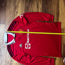 2022 23 Manchester United LS home football shirt adidas (excellent) - M