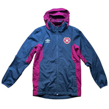 2017 18 Heart of Midlothian football Hooded Jacket Umbro - S