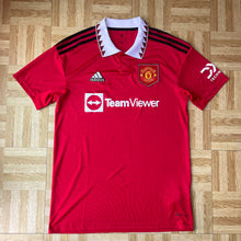 2022 23 Manchester United home football shirt adidas - M