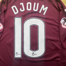 2016 17 Heart of Midlothian home Football Shirt #10 Djoum - S