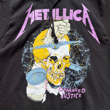Metallica Damaged Justice sleeveless hoodie (excellent) - XL