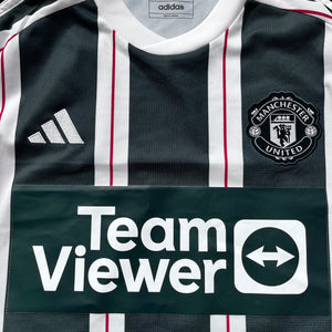 2023 24 Manchester United LS away football shirt Adidas (PL Patch)  - M