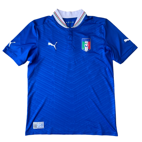 2012 13 Italy home football shirt Classic Puma Vintage - M