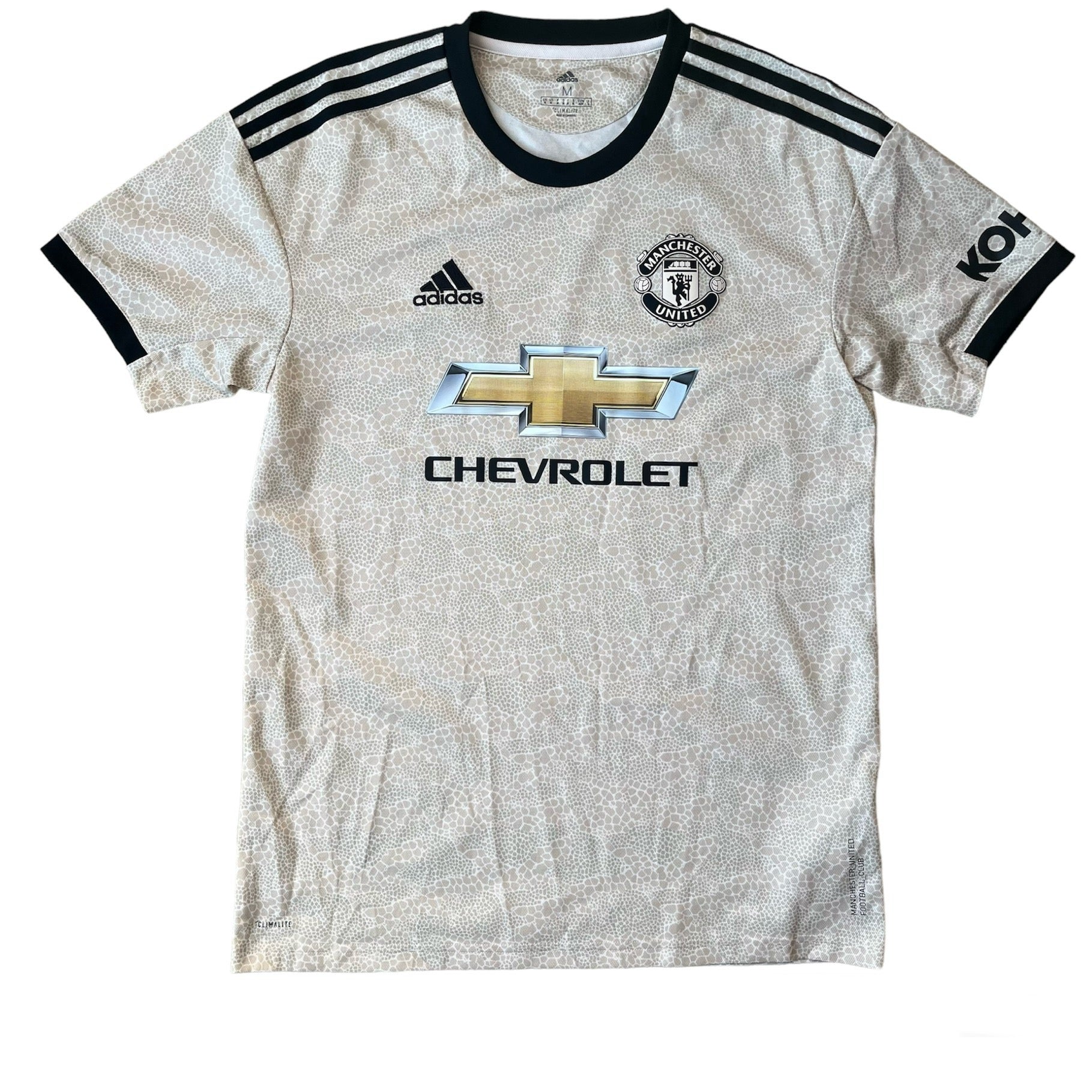 2019-20 Manchester United Away football shirt Adidas (excellent) M