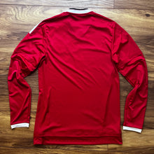 2015 16 Manchester United L/S home Football Shirt Classic Adidas (excellent) - S