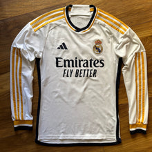 2023-24 Real Madrid long sleeved home football shirt #5 Bellingham - XS