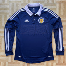 2011 13 Scotland home Long sleeved football shirt - M (excellent)