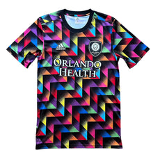 2022 Orlando City LGBTQ pre-match training football shirt MLS soccer Adidas - S