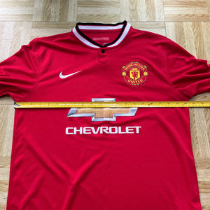 2014-15 Manchester United L/S home football shirt Original Nike - M