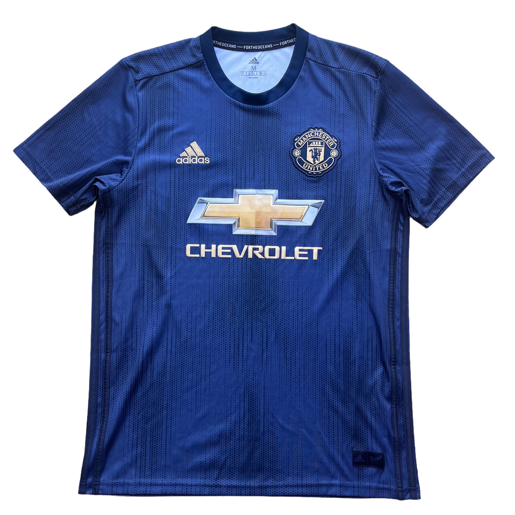 2018 19 Manchester United Third Football Shirt adidas (excellent) - M