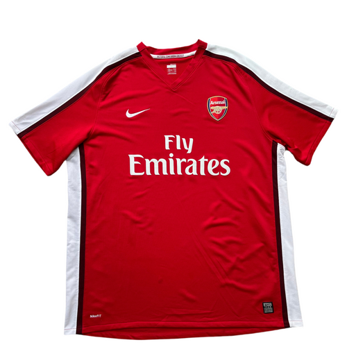 2008 10 Arsenal Home Football Shirt Original Nike - XXL