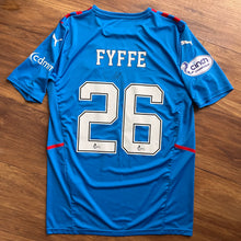 2021-22 Inverness Caledonian Thistle match worn signed football shirt #26 Fyffe