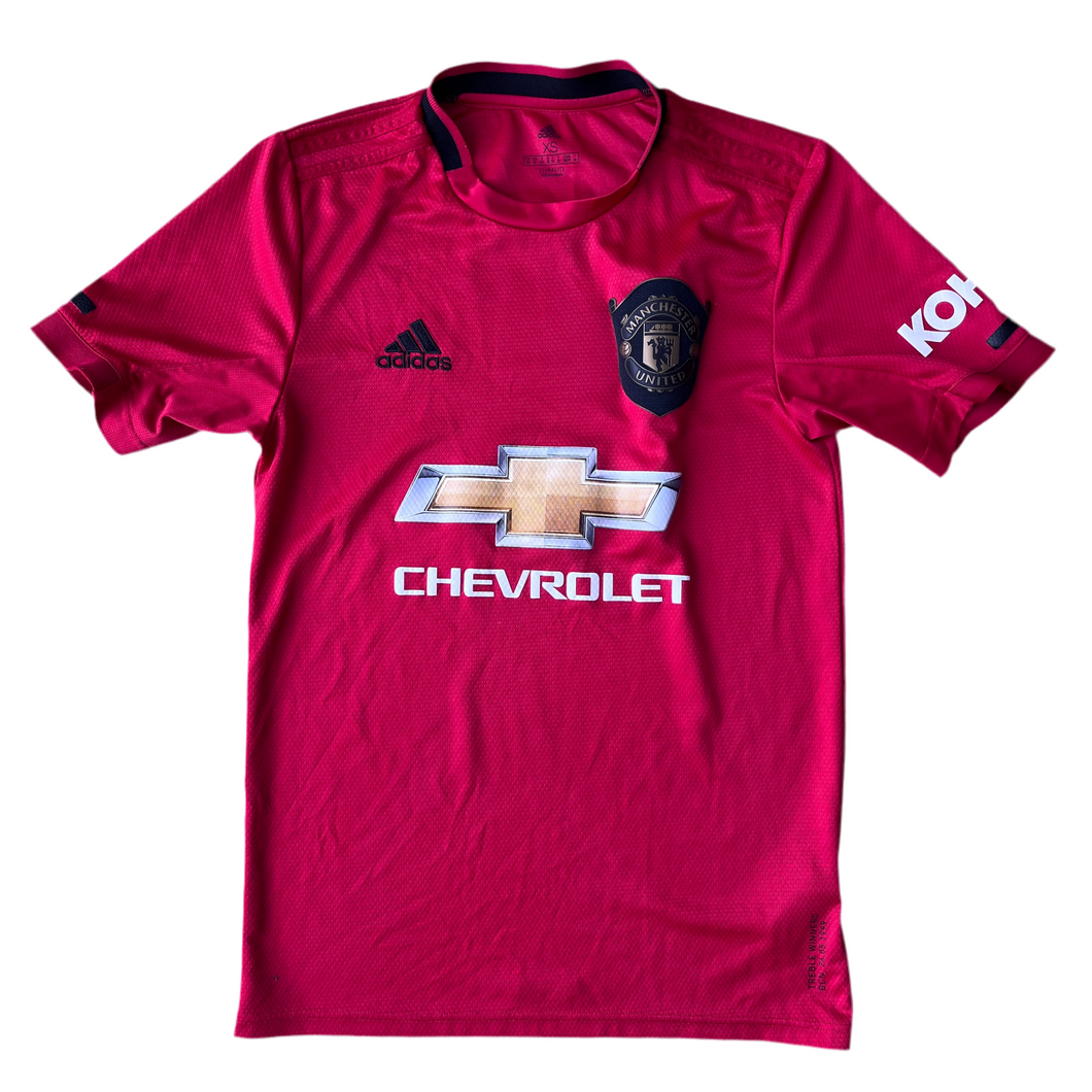 2019 20 Manchester United home football shirt Adidas - XS