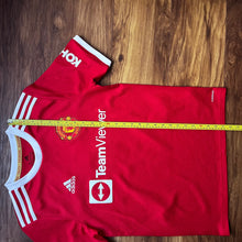 2021-22 Manchester United home football shirt #7 Ronaldo - Kids 15-16 years