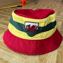 Wales Manav bucket hat Football Embroidered Welsh Adult 100% cotton