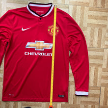 2014-15 Manchester United L/S home football shirt Original Nike - M