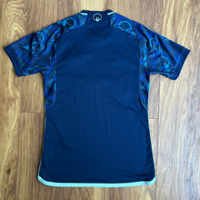 2023 24 Leeds United away football shirt Peacock Adidas - S