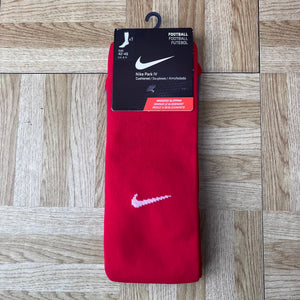 Nike Park IV cushioned football socks red uk - 8-11 men’s