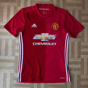 2016 17 Manchester United home Football Shirt (excellent) - S