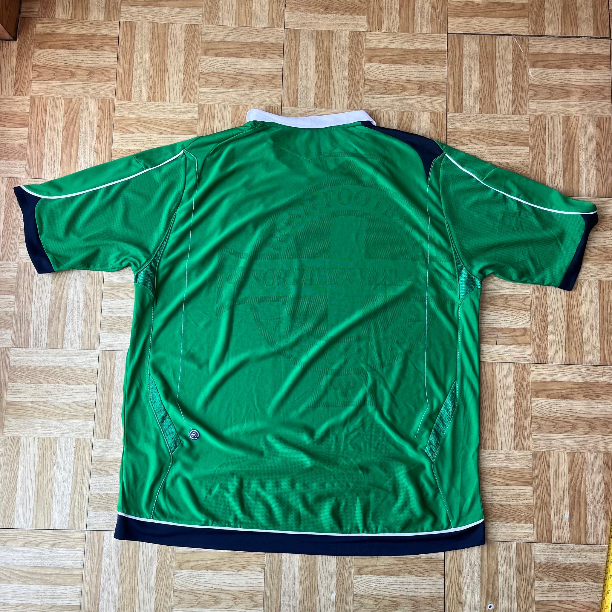 2006-08 Irlande du Nord Umbro Maillot d'entraînement ML (L 2006-08 Irlande du Nord Umbro Maillot d'entraînement ML (L