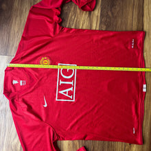 2007 09 Manchester United LS Home Football Shirt TEVEZ #32 Original - XXL